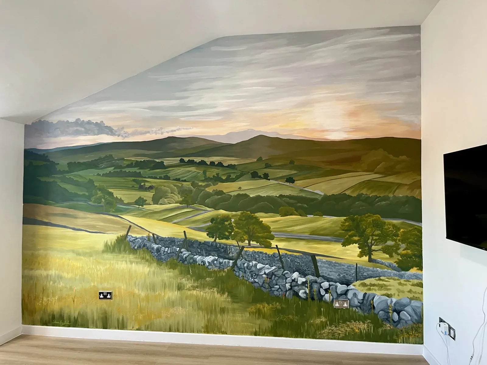 Countryside mural