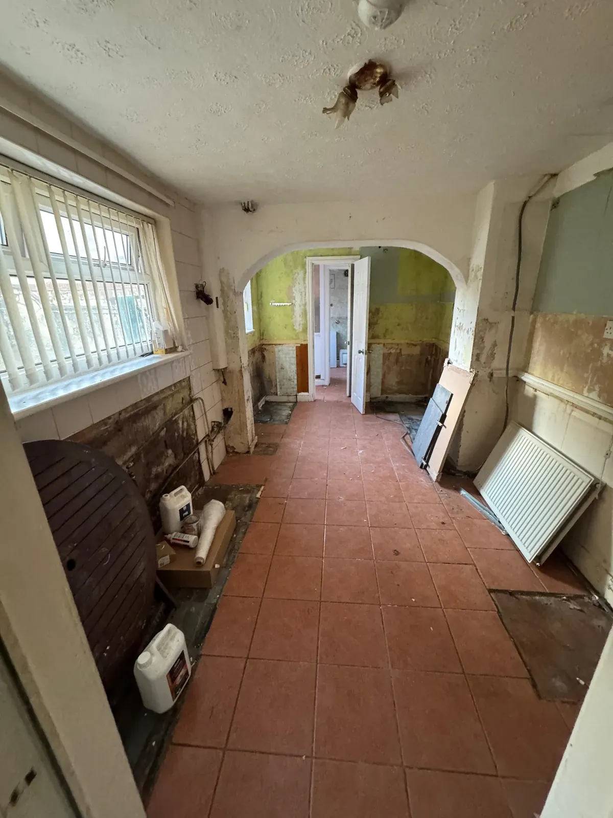 The rooms before refurbishment